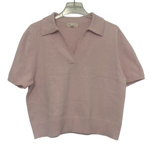 Marled Light Pink Sweater